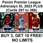 Panini Premier League Adrenalyn XL 2023 PLUS (208 – 369) **Please Select Cards**