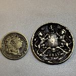 Job of 2x Vintage Uk and INDIA Collection Coins 🏴󠁧󠁢󠁥󠁮󠁧󠁿🇮🇳🇬🇧