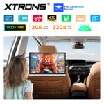 13.3'' FHD Screen Android Car TV Headrest Monitor Video Player HDMI Gaming 2+32G