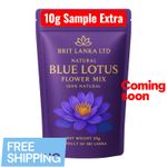 Organic Blue Lotus Tea | Nymphaea Caerulea | Relaxation Herbal Petals & Stamps