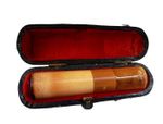 Antique Victorian Meerschaum Cheroot Holder in Leather Case late 1800s