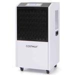 120 L Commercial Dehumidifier Industrial Heavy Duty Dehumidifier w/ Drain Hose