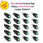 DC 12V Male Female Power Balun Connector Cable Adapter Jack Plug for CCTV CAMERA