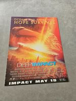 TPEEP95 MAGAZINE ADVERT 11X8" DEEP IMPACT - IN CINEMA 
