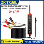 Car Electrical Tester Power Probe Circuit Tester Vehicle Diagnostic Tool 6-24V