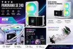 🔥 TRYX PANORAMA SE ARGB 240 Komplett-Wasserkühlung 3D-AMOLED-Display - 240mm 🔥