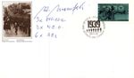 WW2 Rare Battle of Britain Miloslav Mansfeld signed 1989 Canada FDC