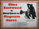 MAGNUM FORCE (1973, RR1970s) rare original UK QUAD POSTER - Clint Eastwood
