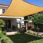 Beige Sunshade Cloth Mesh Shade Fabric UV Protection Garden Greenhouse Cover UK