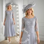 Nightingales Size 16 Dress & Nigel Rayment Hatinator Mother of the Bride Outfit