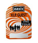 Oasis 1996 VIP guest tour pass Knebworth Maine Liam Noel Gallagher orange 