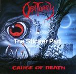 Sticker - Obituary Cause of death - Death Metal - Carcass Massacre