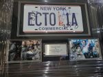 Signed Ghostbusters Number plate With COA
