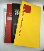 Vintage Kodak Color Print Viewing Filter Kit R-25 +Darkroom Bundle