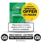 Ten Motives Menthol Refills 10 Packs of 4 (40 Refills) 10 Motives UK Stock