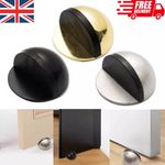 Door Stop Floor Wall Oval Stopper Stick-on Self Adhesive Buffer Stopper Rubber