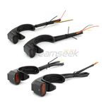 LED Turn Signal Light Mini Blinker for 49-51mm Harley Front Fork Shock Absorber