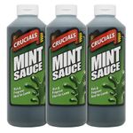 Crucials Mint Sauce 3x 500ml  Long Expiry Dates