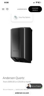 Anderson Quartz In Midnight Black New Sealed Box
