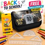 Personalised Mbappe Pencil Case Madrid Football Boys School Stationary LUP16
