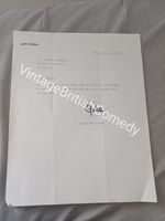 Spike Milligan - Hand Signed Letter 1982