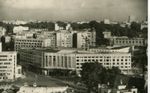 Belgium Bruxelles - Panorama de la Gare Centrale old real photo postcard