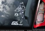 Jonathan Rea #65 - Superbikes Car Window Sticker -World MotoGP Kawasaki WSB Sign