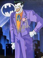 MARK HAMILL as JOKER in BATMAN THE ANIMATED SERIES Handsigned 8x10 photo
