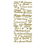 Someone Special, Thinking of You, Friend, Birthday Flowers Peeloff Stickers