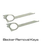 Becker Mercedes Radio Removal Key Tool Set for VW, Audi, and More