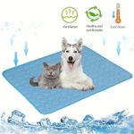 XL Pet Dog Cat Cooling Mat Bed Summer Cool Mat For Dog Cat Pad Bed Mattress UK