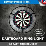 Dartboard Ring Light (Complete Kit + LED ) - New design & low price! UK