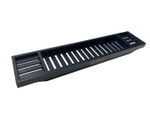 BLACK BAMBOO WOODEN OVER BATH TUB RACK BRIDGE SHELF TRAY STORAGE CADDY