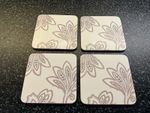 Denby Monsoon Chantilly - 4 x Coasters