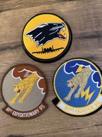 3 X 81 Sq Spangdhalem A10 Cloth Velkro Patches