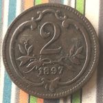 1897 Austrian Empire - 2 Heller