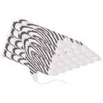 Lumber Marking Crayons, 24 Pcs White Hex Wax Tire Marker, 4" x 0.55"