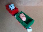 Vintage Tomy Train animal wagon set 1321 (no box)