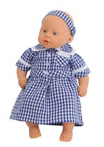 FRILLY LILY NAVY CHECKED SUMMER SCHOOL UNIFORM DRESS FOR DOLLS  LOTS OF SIZES !