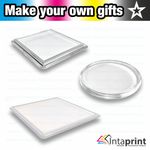 Clear Acrylic Insert Drink Coaster Personalise Photo - Blank or Printed