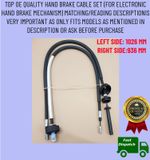 FOR RENAULT LAGUNA MK3 2007-2015 ELECTRIC HANDBRAKE CABLES REPAIR KIT LH+RH 