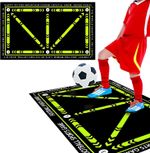 Football Training Mat Dribbling Futbol Voetbal Training Mats Carpet Kids Soccer
