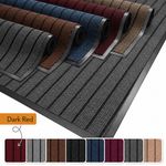 Large Heavy Duty Non Slip Rubber Back Door Mat Barrier Hallway Kitchen Floor Rug