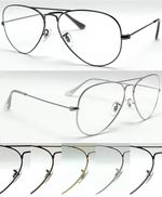 Anti-Blue Light Pilot Aviators Reading Glasses Large Lens Double Bridge R3025