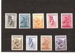 (ST0055) Vatican 1956 Airs C24-32 MNH