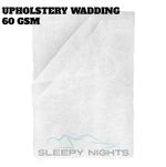 60gsm (2oz) Polyester Wadding Quilting Batting Upholstery Filling Stuffing Craft