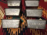 VTG  ALLINSON BREAD 🍞 TINS 16.5 Cm x 10 Cm  1950'S 60'S Joblot x 6 Loaf 🇬🇧