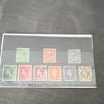 Great Britain George VI Used Stamps Selection x7 Mixed Denoms 1/2d–1/-