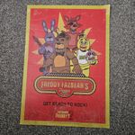 Five Nights At Freddy’s 2 Odeon Exclusive A3 Poster Collectable fnaf see desc