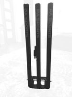 Pa SPORTS wickets With Spring Return - Brand New Black With Bails.